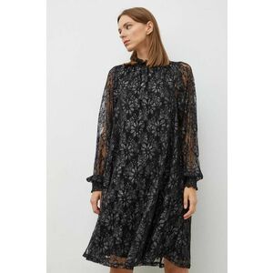 Bruuns Bazaar rochie culoarea negru, mini, evazati imagine