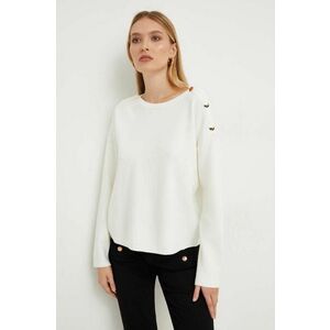 Answear Lab pulover de lana culoarea alb, light imagine