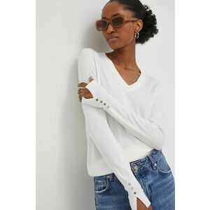 Answear Lab pulover femei, culoarea alb, light imagine
