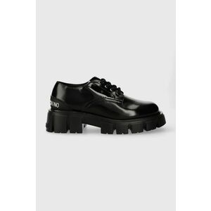 Love Moschino pantof WTASSEL50 femei, culoarea negru, cu platforma, JA10055G0HIB0000 imagine