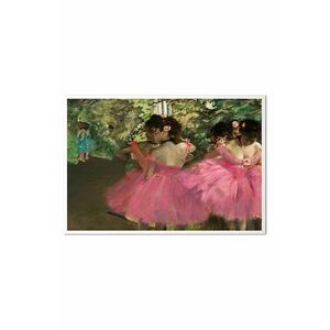 reproducere pe hârtie Edgar Degas, Dancers In Pink imagine