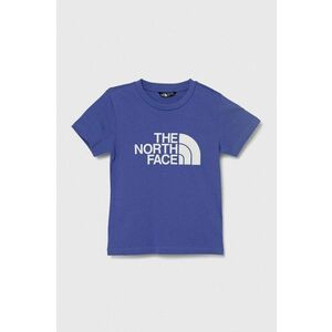 The North Face tricou copii EASY TEE culoarea violet, cu imprimeu imagine