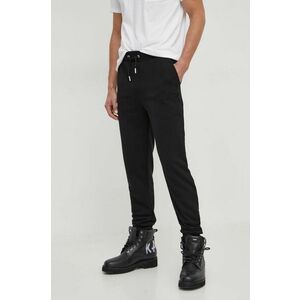 Karl Lagerfeld pantaloni de trening culoarea negru, neted imagine