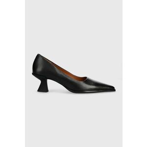 Vagabond Shoemakers pantofi de piele TILLY culoarea negru, pe toc jos, 5518.001.20 imagine