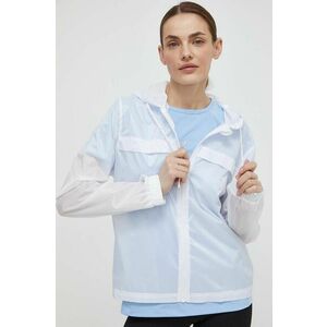 Roxy jachetă de alergare Pure Pursuit culoarea alb, de tranzitie, ERJJK03590 imagine