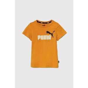 Puma tricou de bumbac pentru copii culoarea negru, cu imprimeu imagine