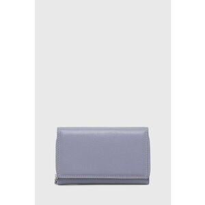 Answear Lab portofel de piele femei, culoarea violet imagine