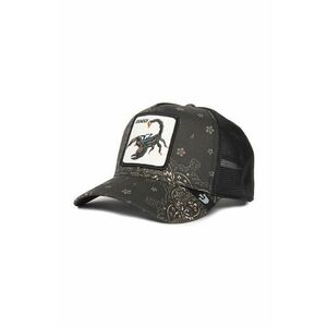 Goorin Bros șapcă de baseball din amestec de in Diamonds and Pearls culoarea negru, modelator, 101-1143 imagine