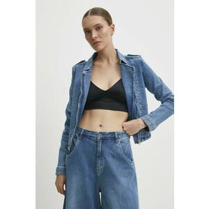 Answear Lab geaca jeans femei, de tranzitie imagine