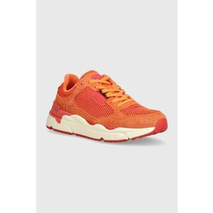 Gant sneakers Zupimo culoarea portocaliu, 28633542.G430 imagine