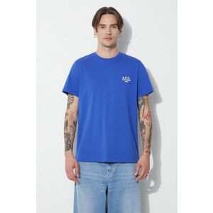 A.P.C. tricou din bumbac t-shirt raymond barbati, cu imprimeu, COEZC-H26840 imagine