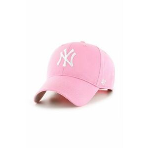 47brand caciula Mlb New York Yankees culoarea roz, imagine