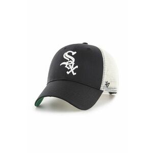 47brand șapcă MLB Chicago White Sox culoarea negru, cu imprimeu B-BRANS06CTP-BK imagine
