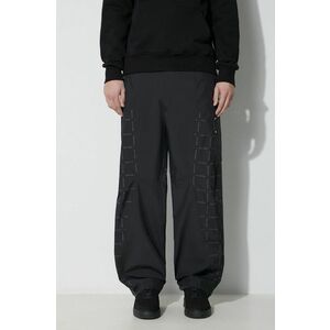 A-COLD-WALL* pantaloni Grisdale Storm Pant bărbați, culoarea negru, drept, ACWMB176 imagine