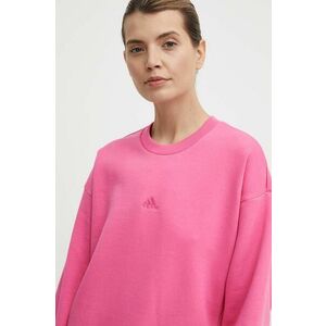 adidas bluza femei, culoarea roz, neted, IW1263 imagine