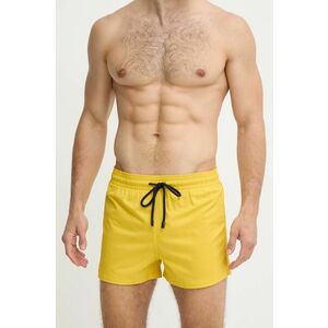 Vilebrequin pantaloni scurti de baie MAN culoarea galben, MANH9E00 imagine