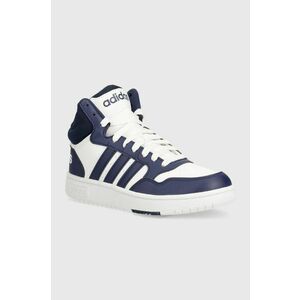 adidas Originals sneakers pentru copii HOOPS 3.0 MID K culoarea albastru marin imagine