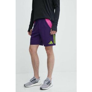 adidas Performance pantaloni scurți de antrenament Generation Predator Downtime culoarea violet, IT4824 imagine