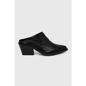 Answear Lab papuci femei, culoarea negru, cu toc drept imagine
