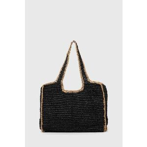 Answear Lab geanta de plaja culoarea negru imagine