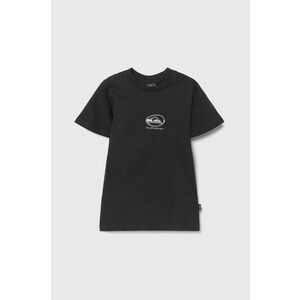 Quiksilver tricou de bumbac pentru copii CHROME LOGO culoarea negru, cu imprimeu imagine
