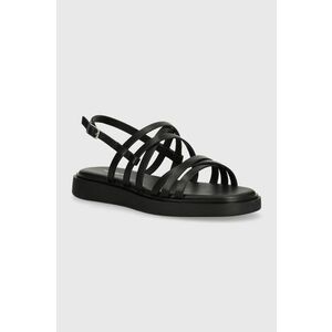 Vagabond Shoemakers sandale de piele CONNIE femei, culoarea negru, 5757-501-20 imagine