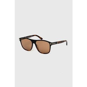 Tom Ford ochelari de soare barbati, culoarea maro, FT1081_5805E imagine