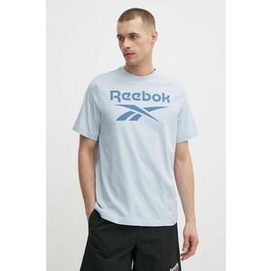 Reebok tricou din bumbac Identity barbati, cu imprimeu, 100076430 imagine