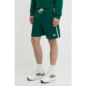Reebok pantaloni scurti Court Sport barbati, culoarea verde, 100075659 imagine