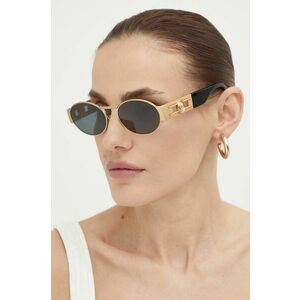 Versace ochelari de soare culoarea auriu, 0VE2264 imagine