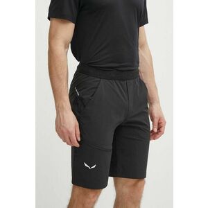Salewa pantaloni scurți outdoor Puez 4 culoarea negru, 00-0000028963 imagine