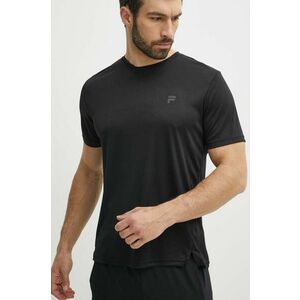 Fila tricou de alergare Thionville culoarea negru, neted, FAM0639 imagine