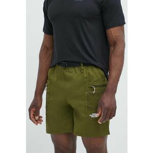 The North Face pantaloni scurți outdoor Class V Pathfinder culoarea verde, NF0A86QJPIB1 imagine