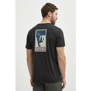 Picture tricou sport Timont Urban culoarea negru, cu imprimeu, MTS898 imagine