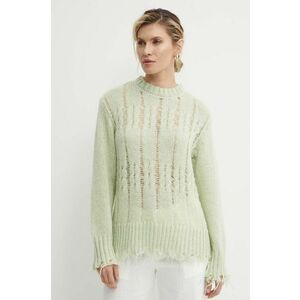 Résumé pulover din amestec de lana AnnoraRS Knit Pullover femei, culoarea verde, 20321113 imagine