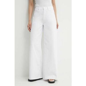Gestuz jeansi femei, culoarea alb, 10909067 imagine