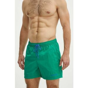 Tommy Jeans pantaloni scurti de baie culoarea verde, UM0UM03202 imagine