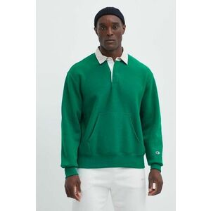 Champion bluza barbati, culoarea verde, neted, 220012 imagine