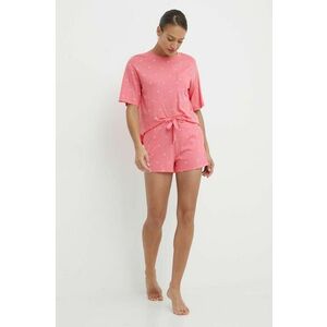 Dkny pijama femei, culoarea roz, YI80010 imagine