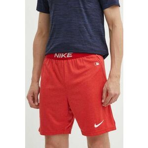 Nike pantaloni scurti Boston Red Sox barbati, culoarea rosu imagine