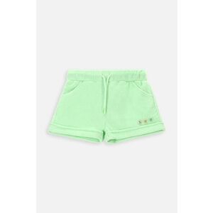 Coccodrillo pantaloni scurti copii culoarea verde, neted imagine