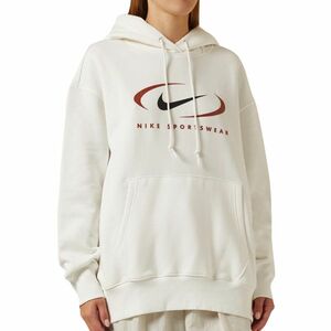 Hanorac Nike W Nsw fleece OS PO hoodie SWSH imagine