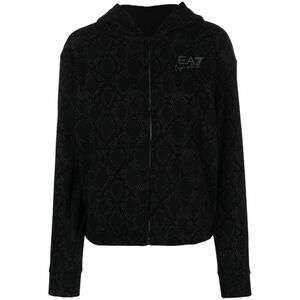 Bluza cu Fermoar EA7 W hoodie full zip allover imagine
