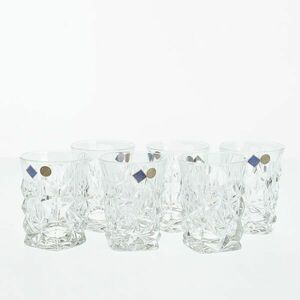 Set 6 pahare din cristal pentru whiskey imagine