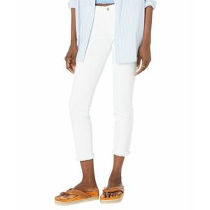 Imbracaminte Femei 7 For All Mankind Kimmie Crop in Clean White Clean White imagine