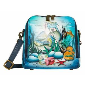Genti Femei Anuschka Handbags Zip Around Travel Organizer - 668 Little Mermaid imagine