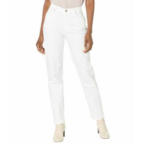Imbracaminte Femei Eileen Fisher High-Waisted Slim Full Length Jeans in White White imagine