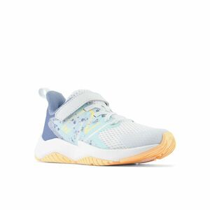 Incaltaminte Fete New Balance Kids Rave Run v2 Bungee Lace with Hook-and-Loop Top Strap (Little KidBig Kid) Ice BlueBright Cyan imagine