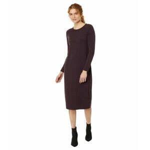 Imbracaminte Femei Eileen Fisher Jewel Neck Slim Full Length Dress Cassis imagine