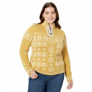 Imbracaminte Femei Dale of Norway Peace Sweater Mustard imagine
